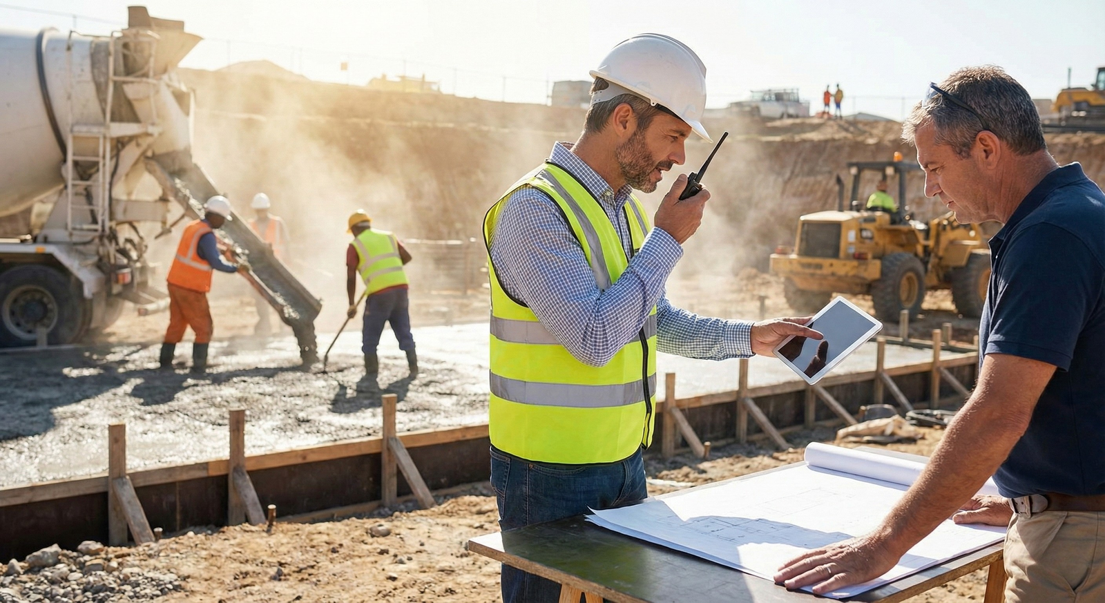 On-site supervision - daily inspection & reporting